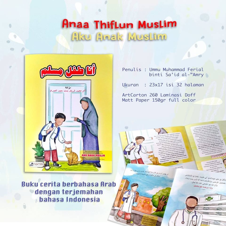 ∙ promo pengguna baru ∙ kurir instan ∙ bebas ongkir ∙ cicilan 0%. Jual Buku Cerita Berbahasa Arab Dengan Terjemahan Bahasa Indonesia Anaa Thiflun Muslim Aku Anak Muslim Indonesia Shopee Indonesia