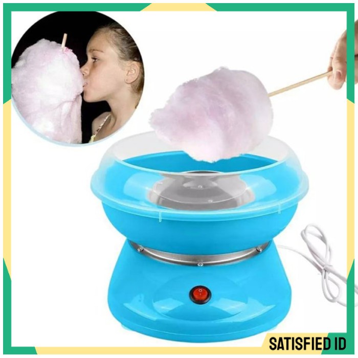 SIAP KIRIM MURAH MESIN GULALI MINI ARUM MANIS GULA KAPAS KEMBANG GULA-PORTABLE  LIMITED | Shopee Indonesia