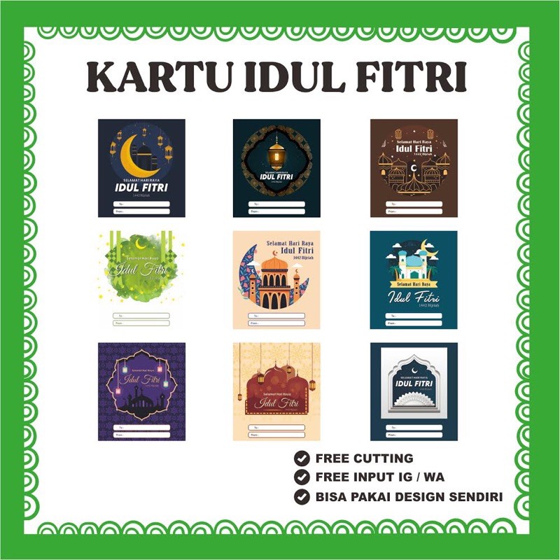 Karena tak bisa merayakan lebaran bersama kerabat, . Kartu Idul Harga Terbaik Surat Menyurat Buku Alat Tulis September 2021 Shopee Indonesia