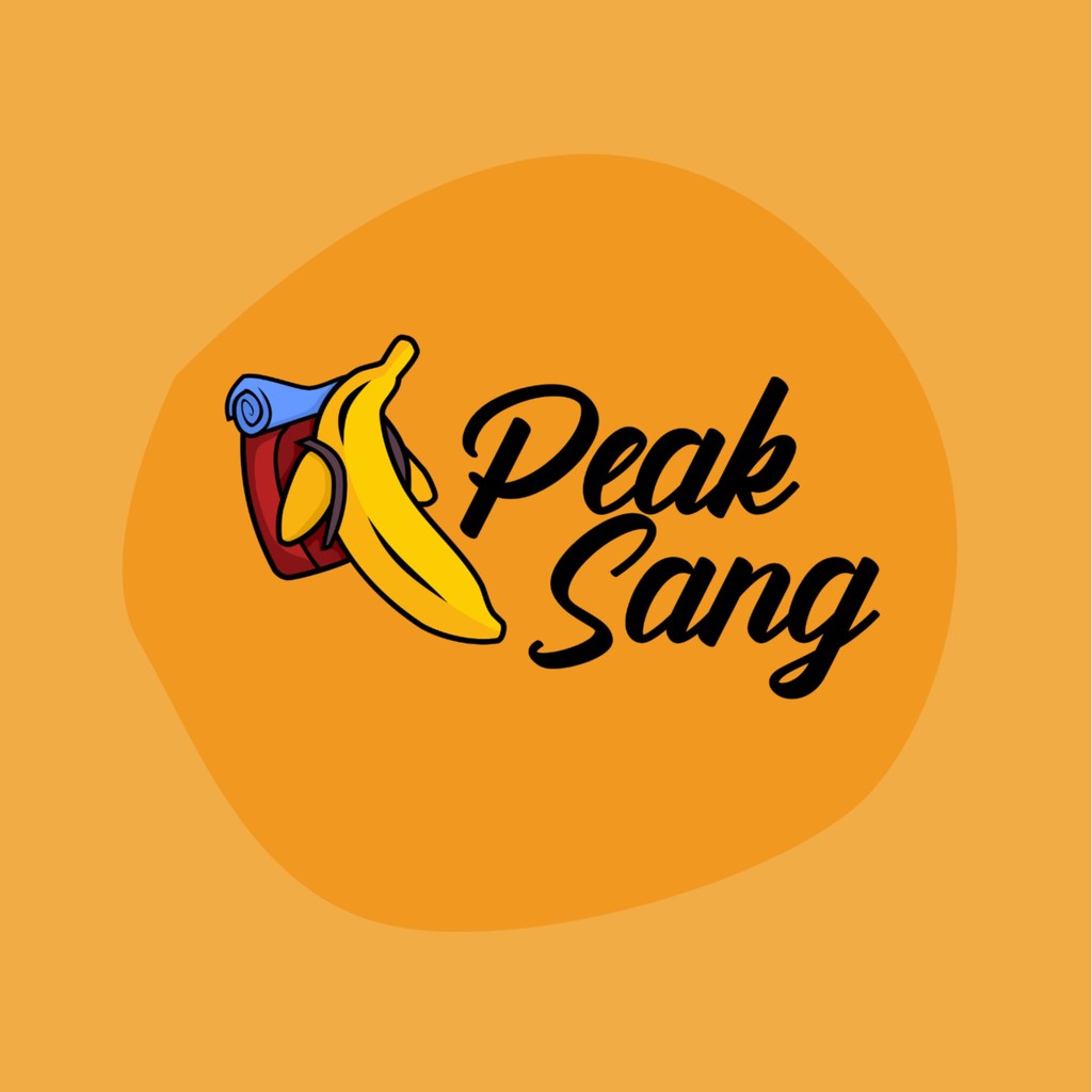 Logo makanan ringan keripik singkong, logo makanan ringan unik, logo snack lucu, logo keripik singkong, buat logo snack, desain logo keripik . Kripik Pisang Peak Sang Jumbo 300g Shopee Indonesia