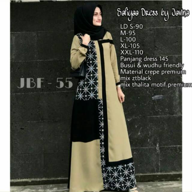 Safiya Dress Size S By Javina Official Shopee Indonesia