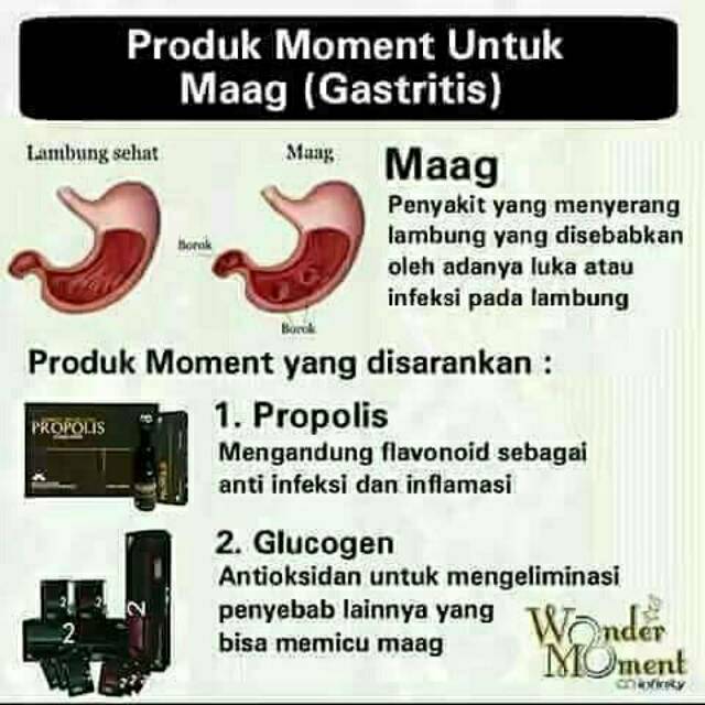 Atasi Maag Dan Asam Lambung Dengan Propolis Moment Dan Glucogen