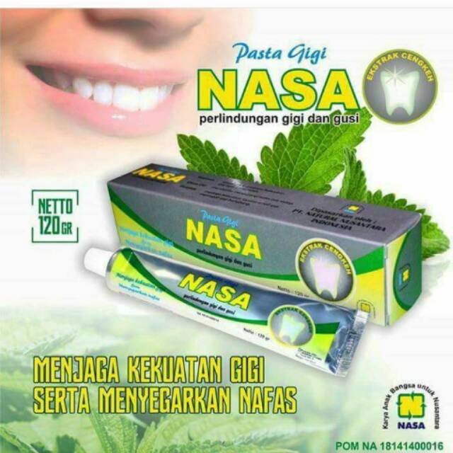 Pgn Pasta Gigi Nasa Penghilang Karang Gigi Dan Bau Mulut Obat