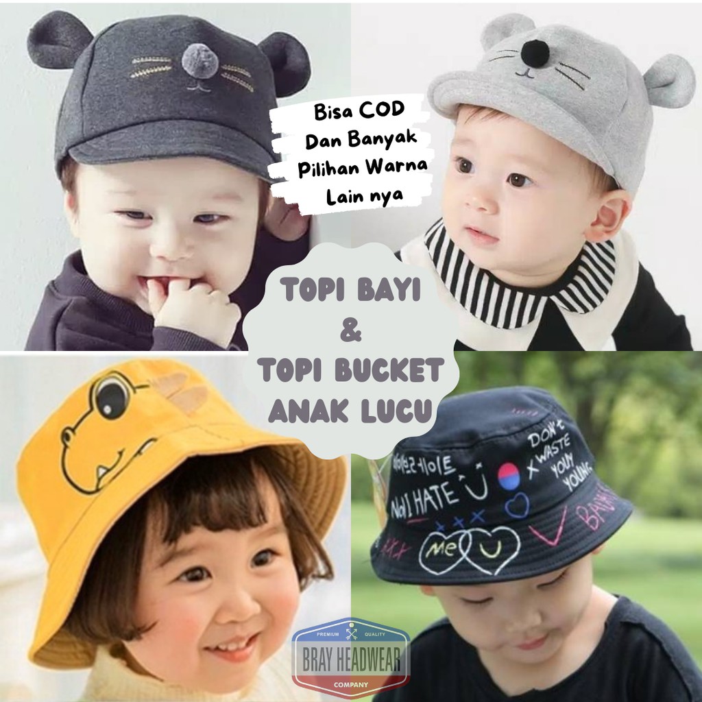 Beli topi bayi laki laki model & desain terbaru harga murah 2022 di tokopedia! Jual Topi Bucket Anak Balita Bayi Laki Perempuan Motif Kucing Dino Badas Lucu Termurah Indonesia Shopee Indonesia