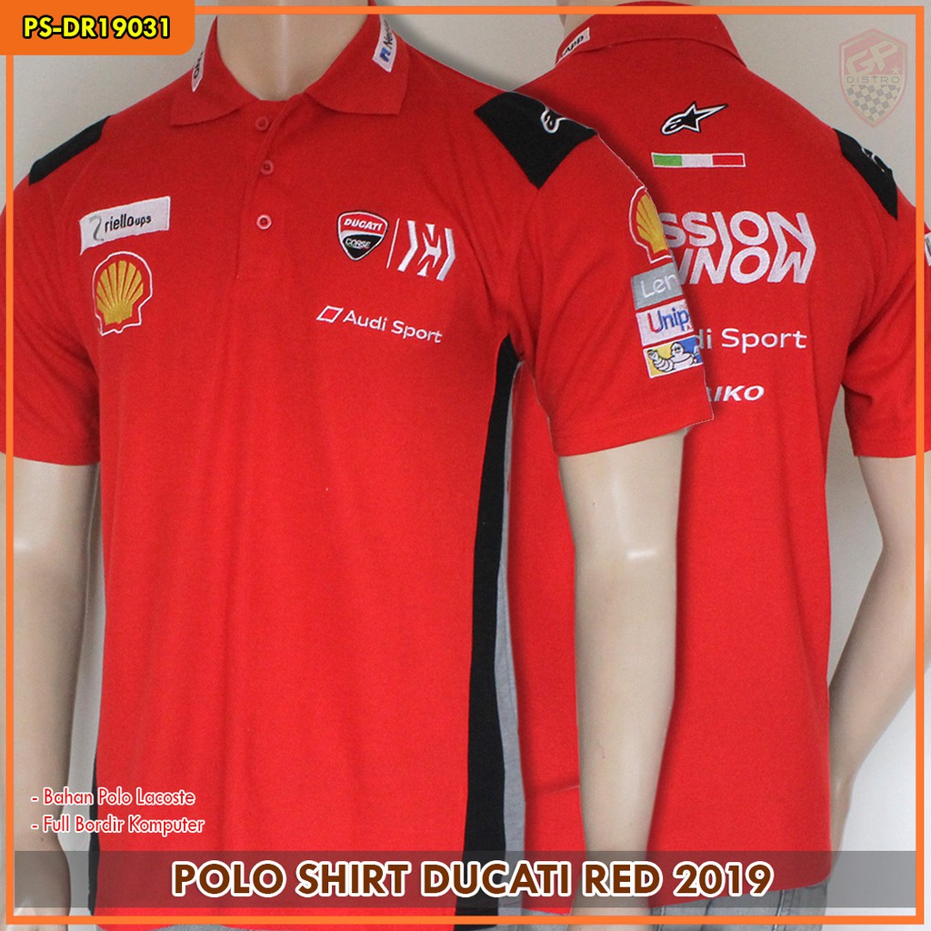 Polo Shirt Motogp Ducati Red 2019
