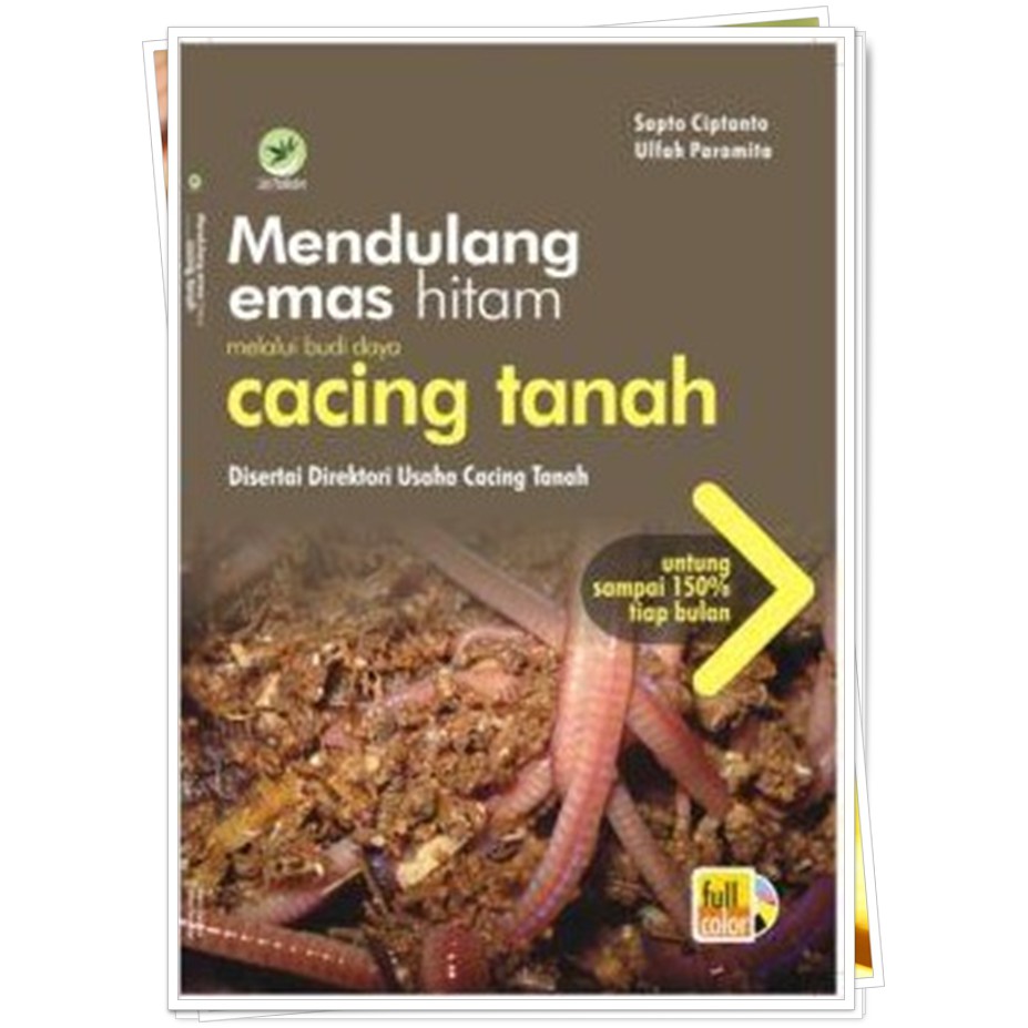 Pengaruh pemberian cacing tanah (lumbricus rubellus) yang dikultur dengan. Jual Mendulang Emas Hitam Melalui Budidaya Cacing Tanah Sapto Ciptanto Indonesia Shopee Indonesia