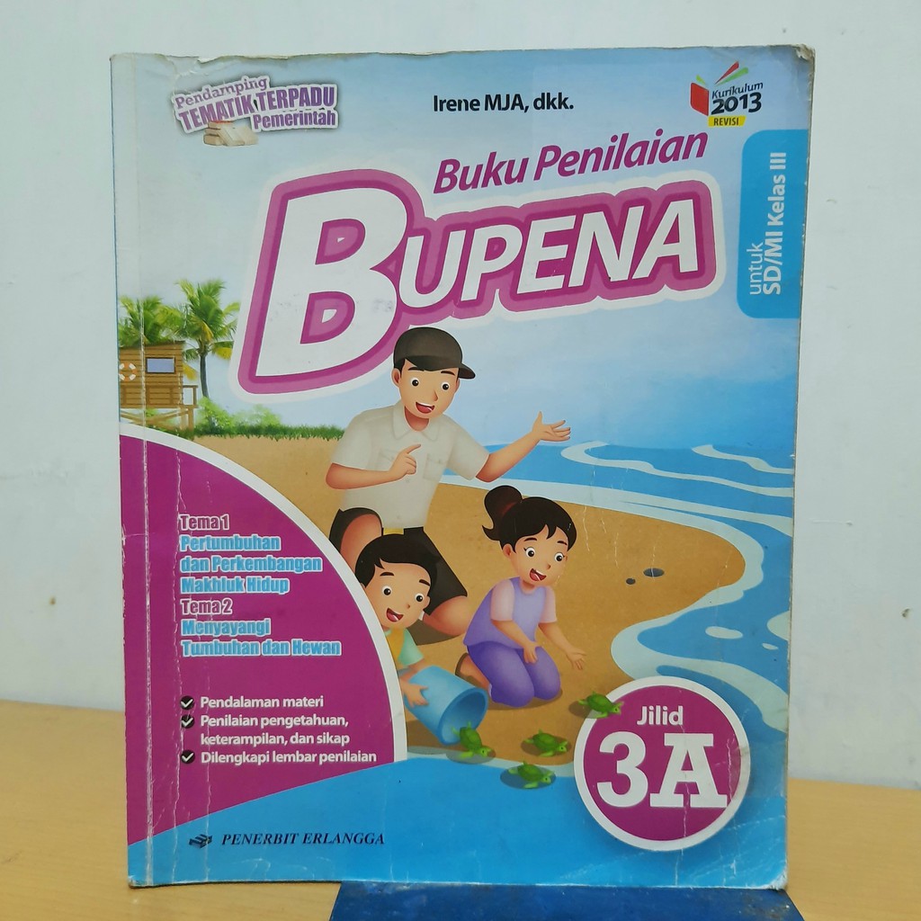 Download bupena kelas 4 semester 2 yang bisa anda unduh secara gratis dengan menekan tombol download. Buku Bupena 3a Kelas 3 Sd Erlangga Kurikulum 2013 Shopee Indonesia