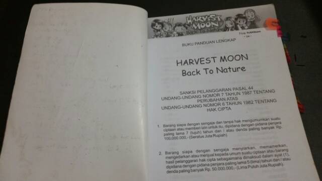 Check spelling or type a new query. Panduan Game Playstation Harvest Moon Back To Nature Shopee Indonesia