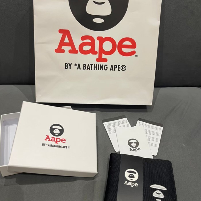 Aape by bathing ape logo short mint m green. Jual Code135 Dompet Pria Keren Aape Logo Camo Wallet Original Indonesia Shopee Indonesia