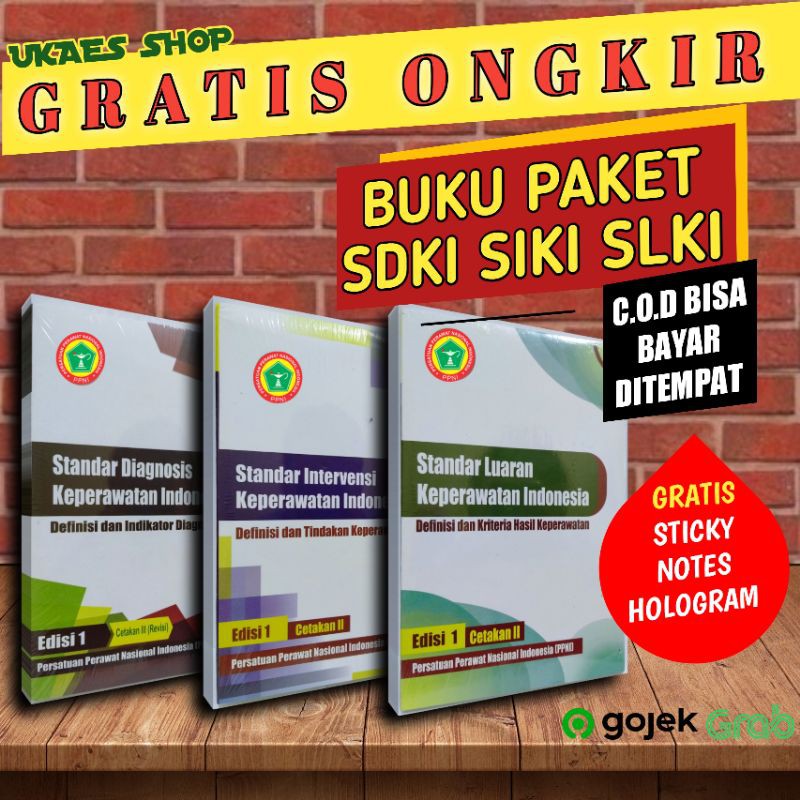 buku mi kelas 3 dan 6 mts kelas 9 dan ma kelas 12 adalah edisi terakhir dari serangkaian proses penyediaan buku kurikulum 2013. 1 Paket Buku Siki Sdki Slki Keperawatan Indonesia Edisi Terbaru Murah Kualitas Terbaik Non Ori Shopee Indonesia