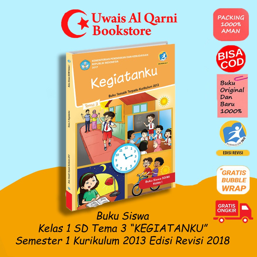 Cek harga terbaik sekarang hanya di biggo! Best Seller Original Tematik Terpadu Tema 3 Kegiatan Ku Kelas 1 Sd Shopee Indonesia