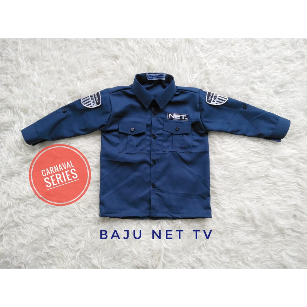 Jual BAJU ANAK UNIK AZZAFRAN MODEL SERAGAM NET TV Indonesia|Shopee Indonesia