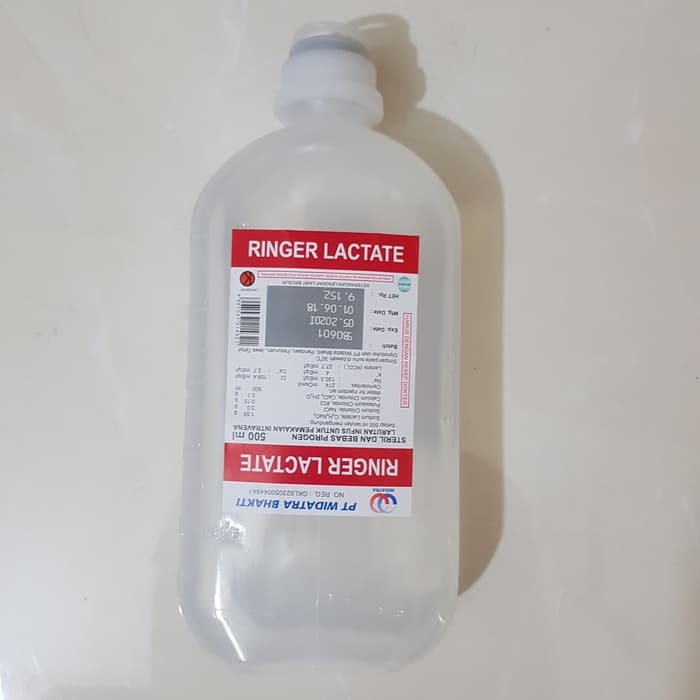 Nacl 0 9 Cairan Infus Cuci Luka Nacl 0 9 500ml Lazada Indonesia Terapi yang diberikan adalah cairan infus ringer laktat.