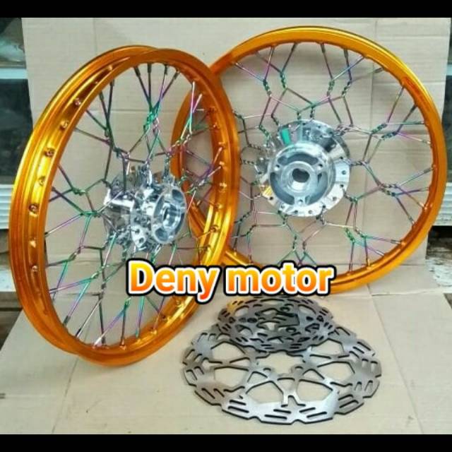 Cara membuat jari jari kepang ala ala contes. Velg Paketan Fu Stel Kepang Jari Jari Pelangi Shopee Indonesia