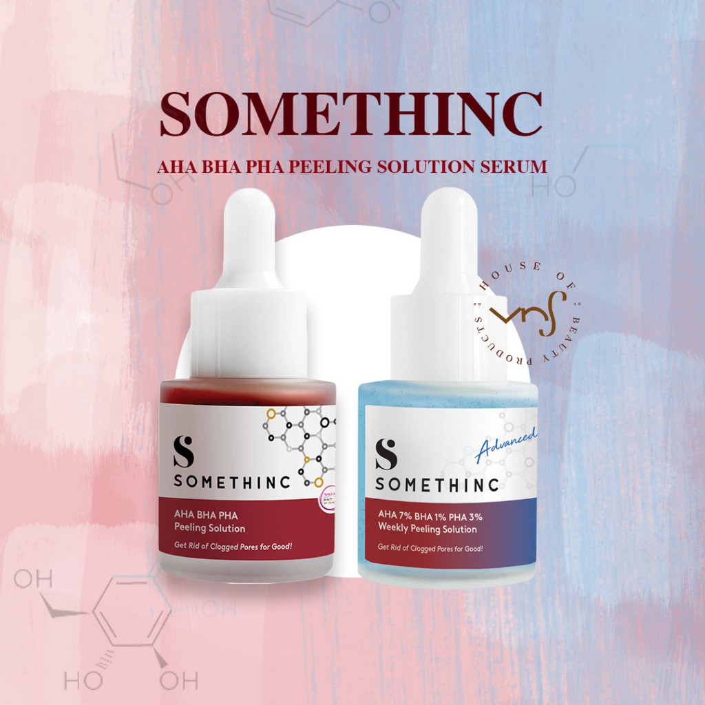Gabung bersama phoebe's squad untuk kumpulkan poin, hadiah, dan keuntungan dari happy skin reward! SOMETHINC AHA BHA PHA Peeling Solution 20ml | Shopee Indonesia
