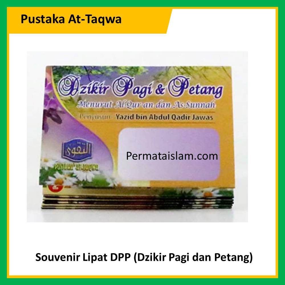 Souvenir Dzikir Pagi dan Petang Lipat - Pustaka At-Taqwa | Shopee Indonesia