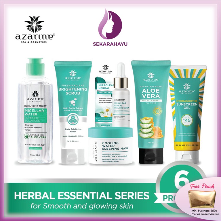 Watch the video to learn about the 3 common mistakes people make when applying sunscreen, and how to avoid them. AZARINE HERBAL ESSENTIALS SERIES - Peeling Serum