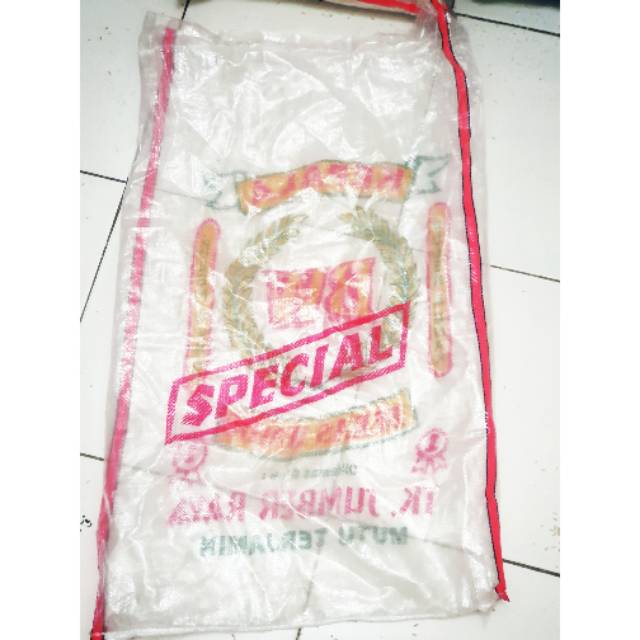 Jual KARUNG BEKAS BERAS BENING 50KG&amp;25KG ,BARU SEKALI PAKAI  Indonesia|Shopee Indonesia