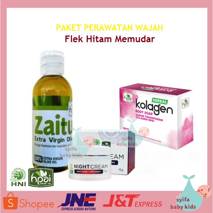 Oleh dokter spesialis kulit saya diharuskan memakai sabun baby batangan dan. Paket Kecantikan Hpai Krim Wajah Minyak Zaitun Sabun Kolagen Flek Hitam Memudar Menghaluskan Kulit Shopee Indonesia