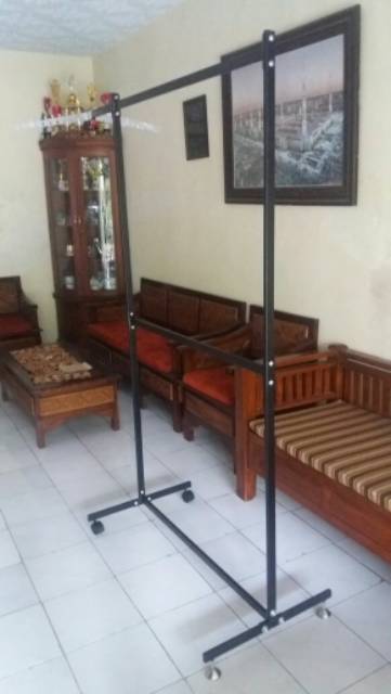 Maybe you would like to learn more about one of these? Jemuran Gawang Bahan Kayu : Gawang Baju Ashley T 135cm Htm ...
