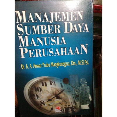 Gudang Buku Dinda Manajemen Sumber Daya Manusia Perusahaan Anwar Prabu Mangkunegara Ulasan Pengguna - Tandai sebagai tidak pantas.