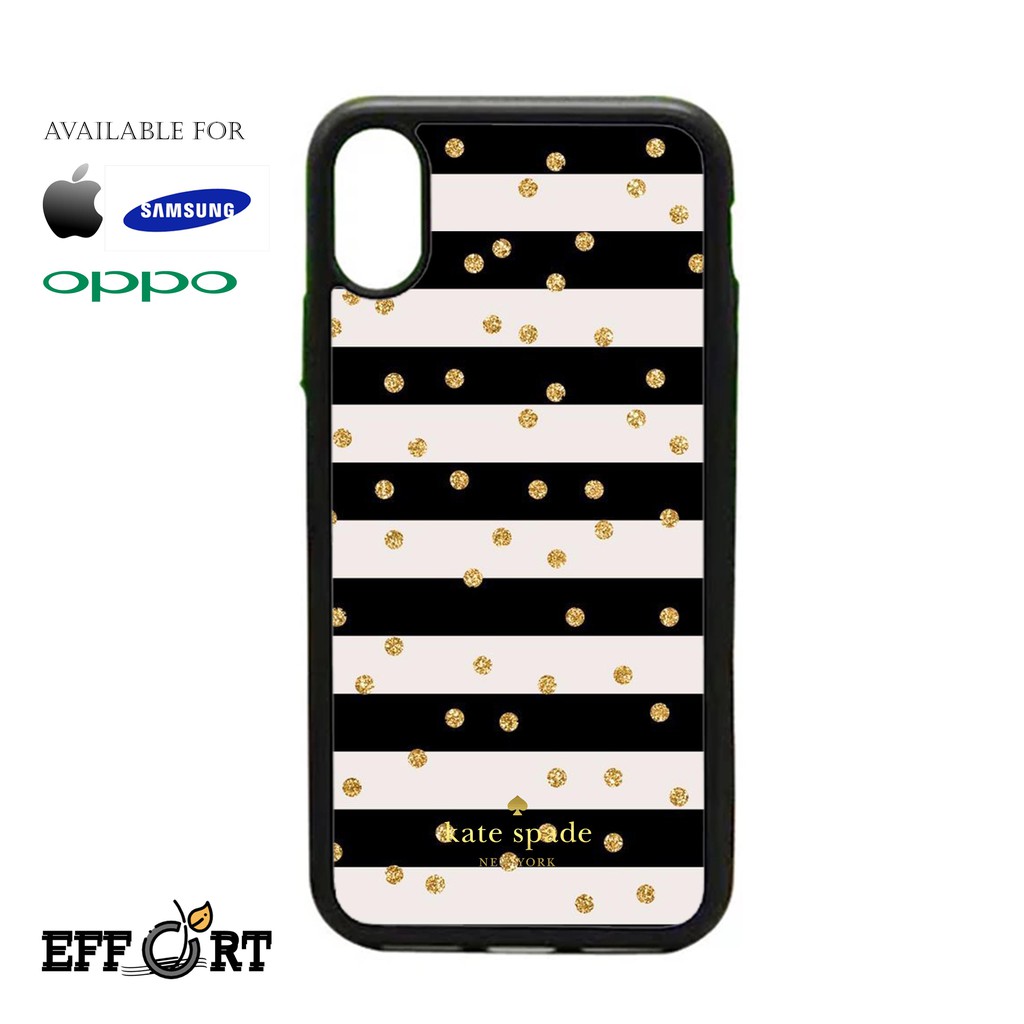 Kate spade new york defensive hardshell case for iphone xs max: Case Iphone X Iphone Xs Iphone Xr Iphone Xs Max Custom Kate Spade New York Ks044 Shopee Indonesia