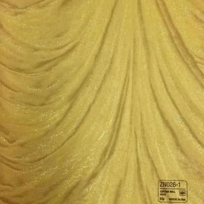 Korea ukuran per roll : Flash Sale Wallpaper Dinding Motif Gordyn Gold Zinnia 026 1 Shopee Indonesia