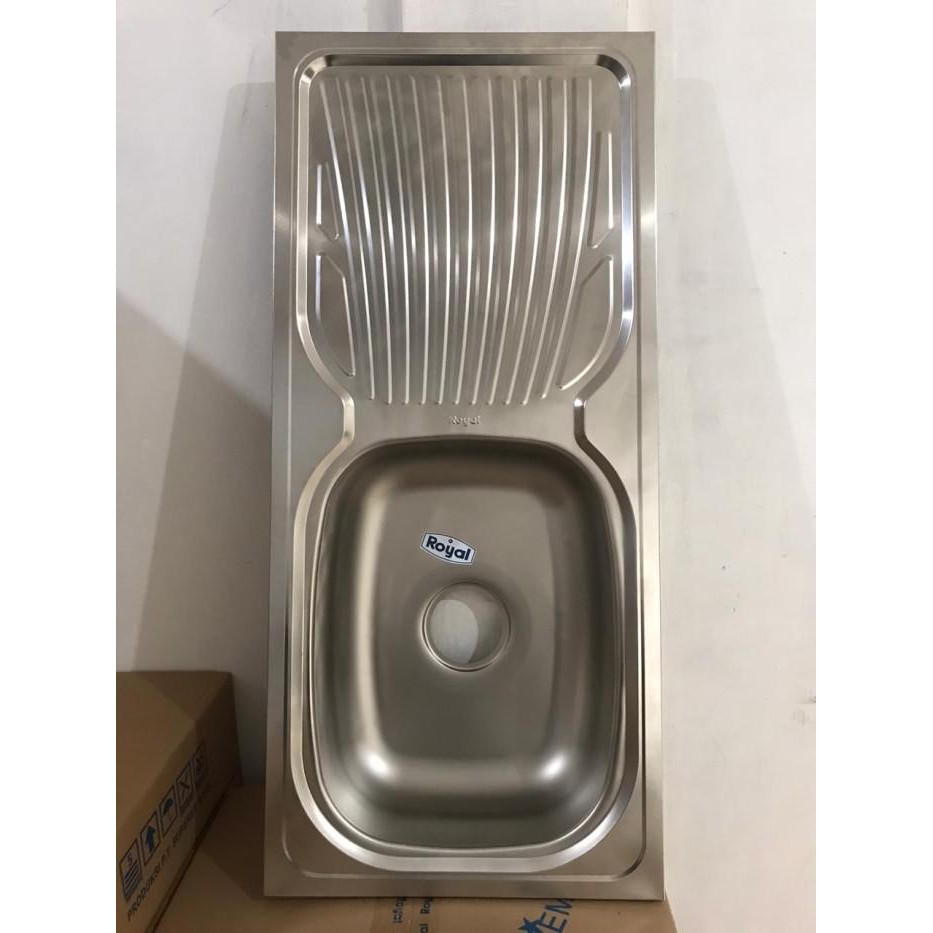 A broken sink can disrupt the flow of the kitchen, getting in the way of food prep. Harga Kitchen Sink Royal Sb201 Terbaru Juli 2021 Biggo Indonesia