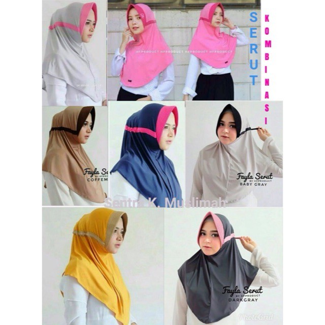 Hijab instan telah mempunyai bentuk sempurna sehingga kamu kini bisa lebih cekatan dan tidak tergesa gesa ketika ingin pergi keluar rumah . Ma003 1kg 10pcs Jilbab Instan Adiba Serut Kombinasi 2 Warna Serut Jokowi Prabowo Grosir Kerudung Shopee Indonesia