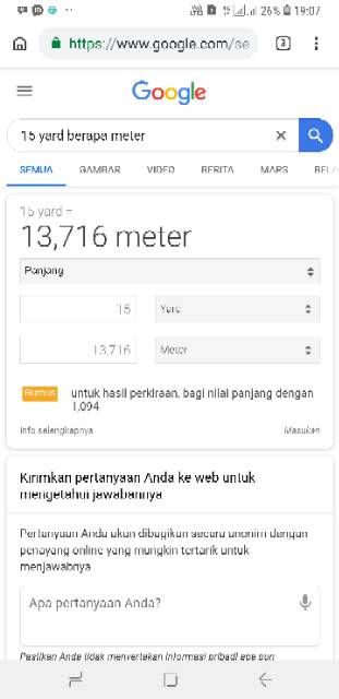 Pada tahun 1959, pertanyaan terkait 1 yard berapa meter, terjawab melalui kesepakatan internasional yang membakukan bahwa 1 yard adalah 0.9144 . Kabel Antena 15 Yard Kualitas Bagus Shopee Indonesia
