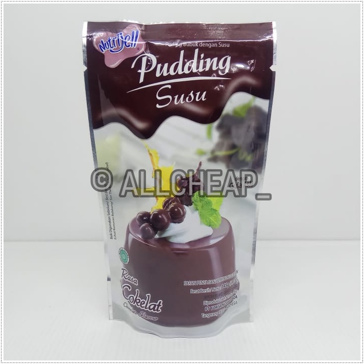 Find pudding recipes, videos, and ideas from food network. Jual Nutrijel Puding Susu Rasa Coklat Chocolate Flavour 145gr 5 11oz Indonesia Shopee Indonesia