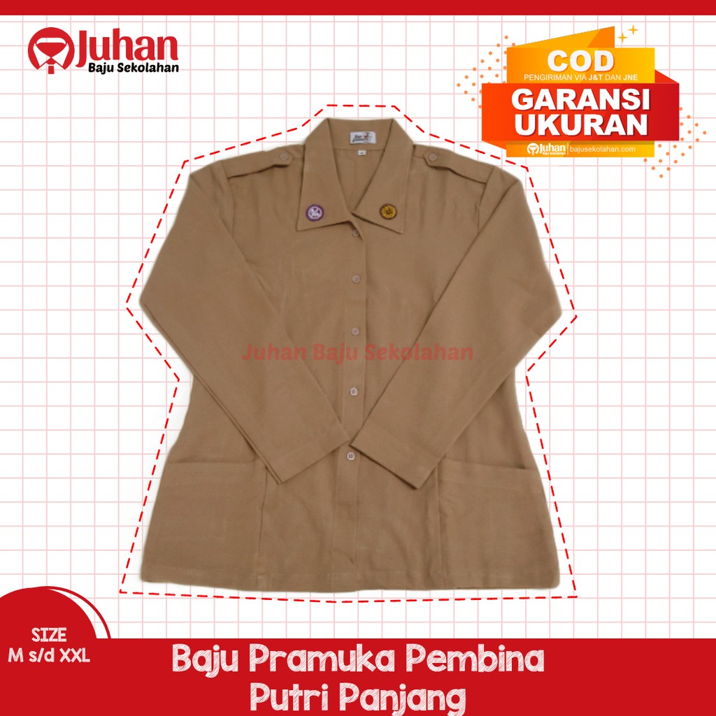 Jual TERBAIK SERAGAM PRAMUKA GURU SERAGAM PEMBINA PRAMUKA BAJU PEMBINA  PRAMUKA PUTRI SERAGAM PEMBINA Indonesia|Shopee Indonesia