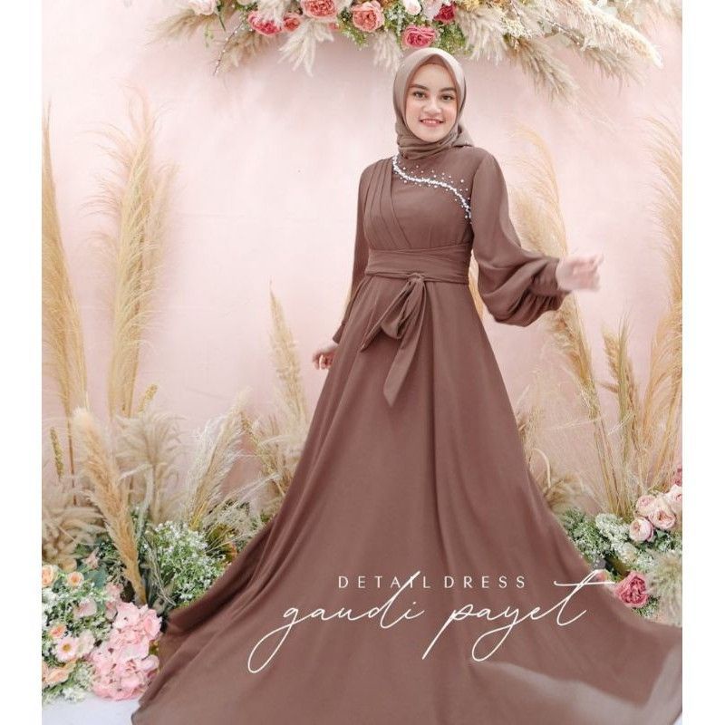 H&m kemeja polos wanita baju kantor lengan panjang cewek formal pakaian kerja branded plain shirt : Gamis Satin Harga Terbaik Dress Muslim Fashion Muslim September 2021 Shopee Indonesia