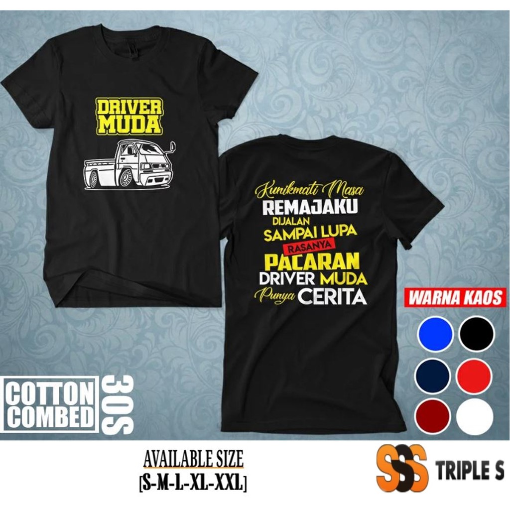 Jual kaos kata kata driver truck driver muda punya cerita 2 bagus dan murah di jual oleh ribuan toko online di indonesia | inkuiri.com. Kaos Driver Muda Kunikmati Masa Remajaku Di Jalan Kaos Driver Muda Punya Cerita Shopee Indonesia