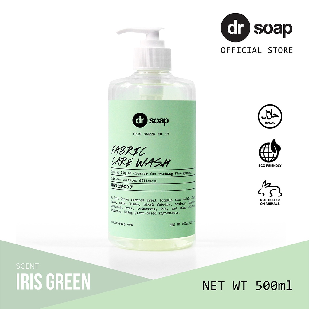 Based on consumer demand and fashion trend, the . Jual Dr Soap Fabric Care Wash Iris Green 500ml Indonesia Shopee Indonesia