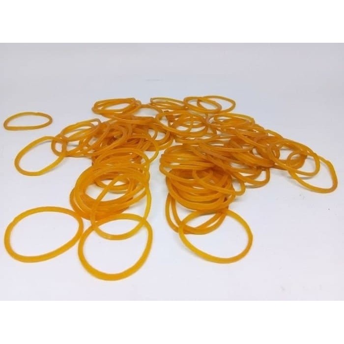 Jual KARET GELANG kuning matang isi100 gram untuk ikat plastik es batu  rubber murah packing serbaguna Indonesia|Shopee Indonesia