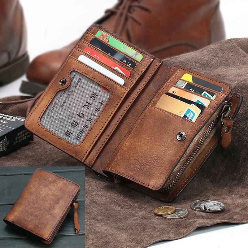 Don't buy a men's leather belt before reading these reviews. Fashion Vintage Genuine Leather Wallet Men Wallet Leather Men Purse Vertical Short Money Bag Male Shopee Indonesia