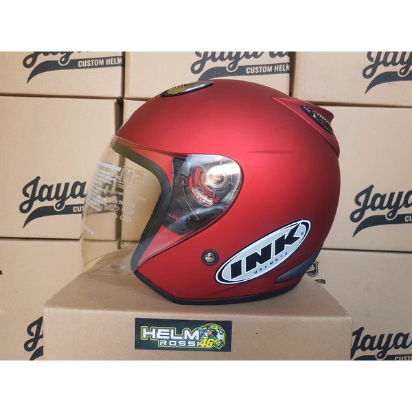 Beli helm ink centro merah terlengkap harga murah october 2021 terbaru di tokopedia! Helm Ink Centro Merah Doff Shopee Indonesia