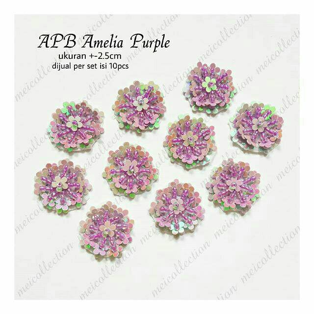 Alat bantu pemanas pasang manik kristal diamond, digunakan untuk pasang kristal manik manik pada kain : Payet Bunga Rangkai Apb Amelia Purple Bahan Chunky Beads Koin Dollar Manik Kebaya Shopee Indonesia