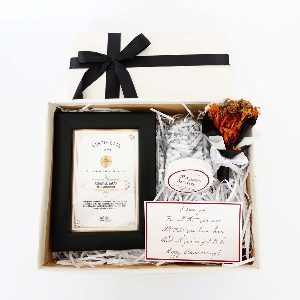 KADO ANNIVERSARY UNIK | AMORA GIFT by ALAIKA | Shopee Indonesia