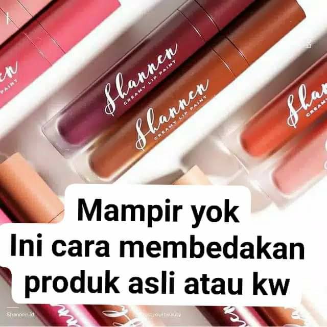 Video terbaru, implora liptint palsu! Lipstik Shannen Original Dan Palsu Atau Kw Ini Bedanya Shanen Sanen Sannen Sahnnen Sannhen Sanhen Shopee Indonesia