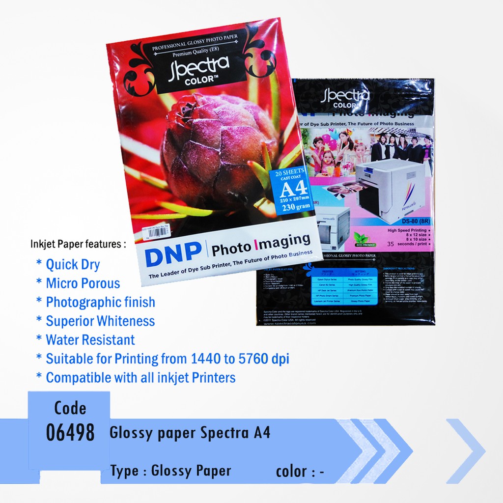 Anda bisa mencetak dalam ukuran besar di kertas. Tuliskan Keunggulan Dari Kertas Silky Paper Untuk Mencetak Poster Berbagai Peruntukan