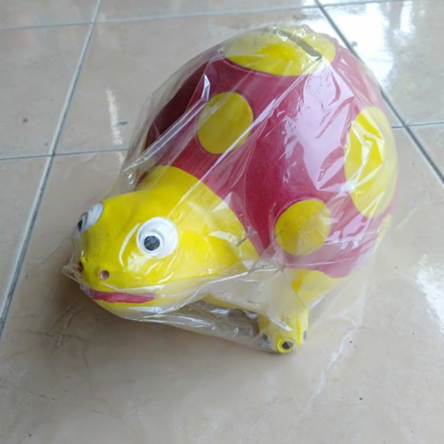 Celengan keramik tanah liat kura kura | Shopee Indonesia