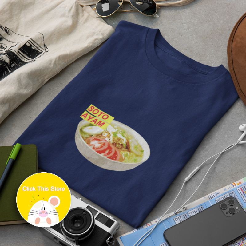 Panjang pendek bunyi lagu anak ayam ciptaan nn | lirik| sbdp kelas 3 sd tema 1. Kaos T Shirt Soto Ayam Kuliner Khas Indonesia Shopee Indonesia