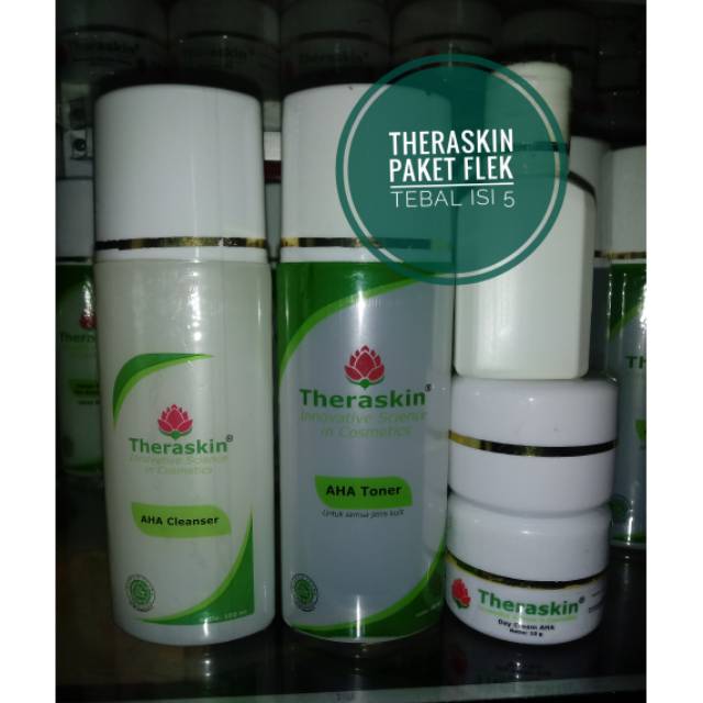 Yu, kita bahas satu persatu. Theraskin Paket Flek Membandel Isi 5 Shopee Indonesia