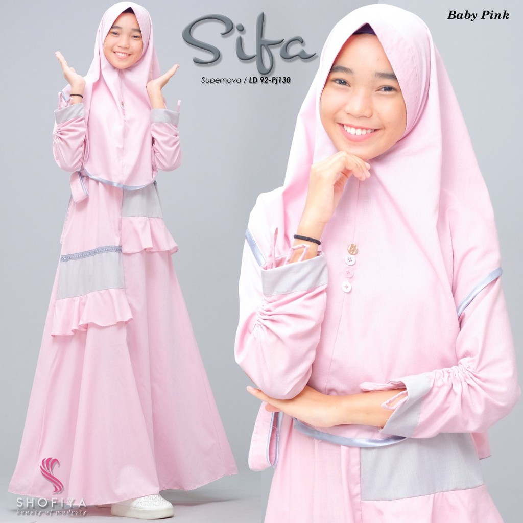 Sifa Teen Original By Shofiya Gamis Remaja Gamis Remaja Fashion