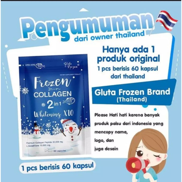 Cara membedakan frozen collagen asli dan palsu | bahaya produk palsu | suplemen collagen. Harga Frozen Collagen Ori Terbaru November 2021 Biggo Indonesia