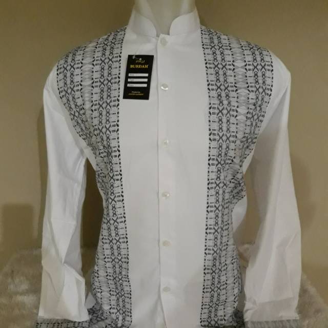 Jual Baju Muslim Putih Songket Indonesia|Shopee Indonesia