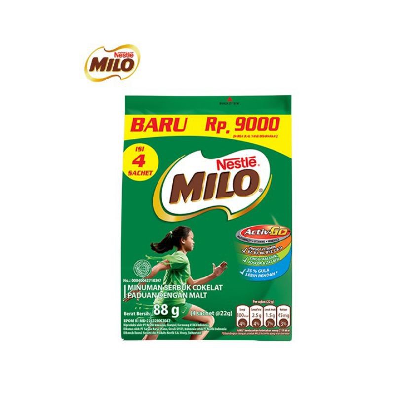 Jual Milo Activ Go Sachet 22Gr | Susu Coklat Milo Bag 4 Sachet Indonesia|Shopee Indonesia 800_X_800_jpg