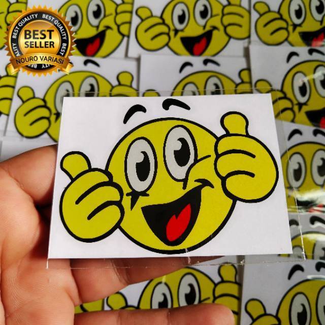 Cutting Sticker Stiker Kartun Lucu